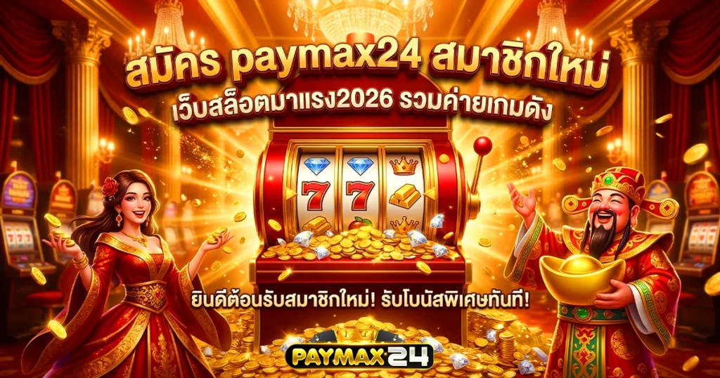 สมัคร paymax24 สมาชิกใหม่